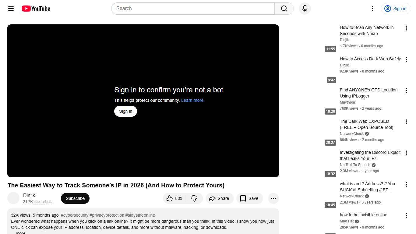 The Easiest Way to Track Someone’s IP in 2026 (And How to Protect Yours) - YouTube